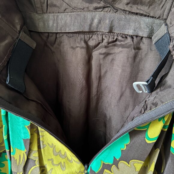 Plenty by Tracy Reese Silk Floral Strapless Dress Size 6 Bubble Hem Empire Waist - Picture 11 of 16